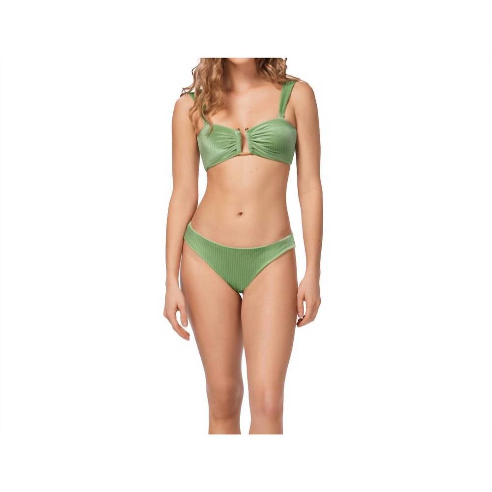 NEW OLA AZUL bini mint bikini bottom in green
